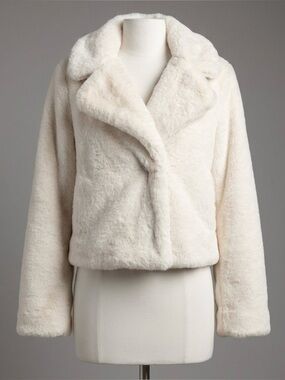 Faux Fur Mini Puffer